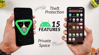 Android 15 Official Stable Update 😍  New Features 🔥 [upl. by Nhguavahs]
