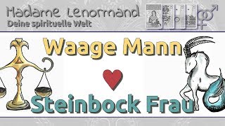 Waage Mann amp Steinbock Frau Liebe und Partnerschaft [upl. by Laynad]