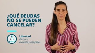 ⚖️ ¿Qué deudas NO SE PUEDEN CANCELAR con la Ley de Segunda Oportunidad [upl. by Olney]