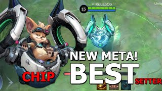 Chip The New Meta Best Setter Is Here  Mobile Legends New Hero [upl. by Dlaniger]