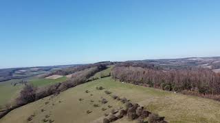 Hambleden Village Drone footage [upl. by Udella]