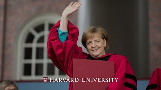 German Chancellor Angela Merkels address  Harvard Commencement 2019 [upl. by Laird]