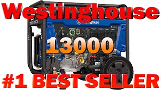 Westinghouse 13000 TriFuel Home Backup Portable Generator B0C4C4FR1C [upl. by Nnitsuj]