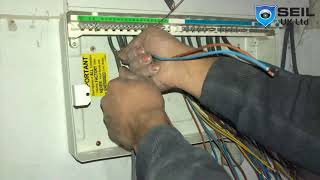 How to do Install Wylex 18th Edition Domestic Electrical Consumer Unit [upl. by Nniuq74]