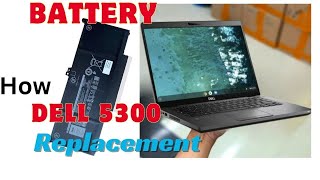 How To Remove Battery Dell Latitude 5300 5400 amp Dell 7290 [upl. by Burt]