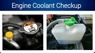 Coolant Checkup  Engine Coolant Maruti SuZuki Cars  Dzire Coolant Checkup  Car Coolant  Coolant [upl. by Brigid313]