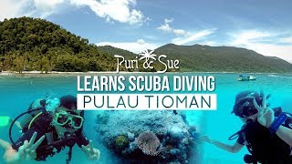 Tioman Island  PADI Open Water Diver Course  MALAYSIA 2019  Travel Malaysia [upl. by Gracia]