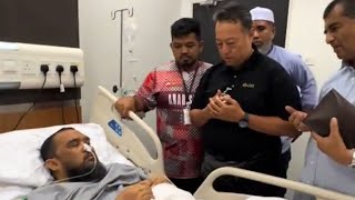 USTAZ HANAFI SEBAK LIHAT KEADAAN USTAZ HASLIN BOLLYWOOD YANG TERLANTAR TERKENA ANGIN AHMAR [upl. by Dadelos]