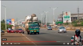 THE BIGGEST ROUND ABOUT STREET IN GHANA TETTEH QUARSHIE [upl. by Ronny992]