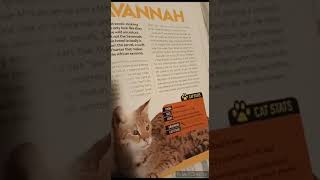 Im Reading My National Geographic Kids Cat Breed Guide Part 58 [upl. by Suryt736]