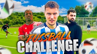 FUẞBALLCHALLENGE GEGEN JESSIC NGANKAM UND DANIELSLUMP⚽️🔥  BESTRAFUNG😱 [upl. by Ayalahs23]