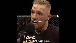 Conor Mcgregor quotWere not here to take part were here to take overquot [upl. by Maharva]