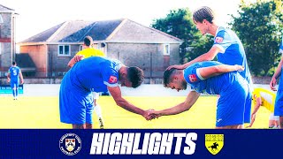 MATCH HIGHLIGHTS  🔵 LOWESTOFT TOWN 🆚 NEWMARKET TOWN 🏇🏻 FA CUP  140924 [upl. by Adiari]