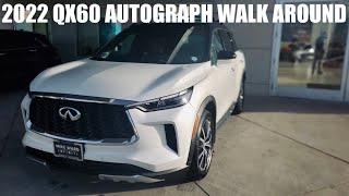 2022 INFINITI QX60 AUTOGRAPH Walk Around [upl. by Akinom]