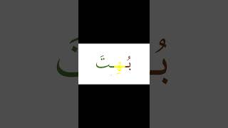 تعلم القراءة  بعض الكلمات الثلاثية التي تركز على مهارة الضم [upl. by Feodore]