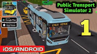 NEW GAME 🚌 Public Transport Simulator 2 by Skisosoft  Playthrough Gameplay [upl. by Johnsten]