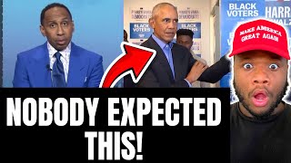 Stephen A Smith DESTROYS Obama For ATTACKING Black Men For NOT SUPPORTING Kamala amp Voting Trump [upl. by Tiny]