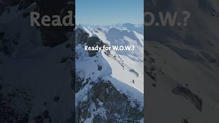 Dein nächstes WOW wartet in Lenzerheide🔥 lenzerheide skiing freeride [upl. by Janessa]