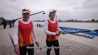 C2 women China Canoe Sprint  Paris 2024 Olympics preparation [upl. by Reger]