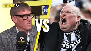 Simon Jordan LOCKS HORNS With Newcastle Fan After Branding The Clubs Loud Atmosphere As A MYTH 😳🔥 [upl. by Liss]