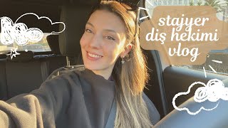 Stajyer Diş Hekimi VLOG 🌜✨ [upl. by Novyert748]