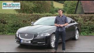 Jaguar XJ saloon review  CarBuyer [upl. by Ivo513]