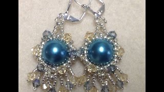 Icicle Earrings Tutorial [upl. by Sarat909]