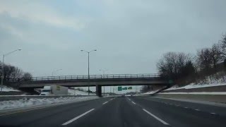 IL I355 SB from Lombard to New Lenox Dec 2015 [upl. by Kalk]