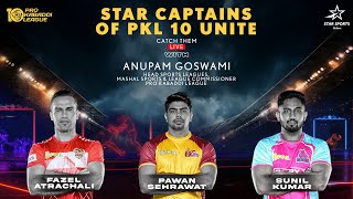 Pawan Sehrawat Fazel Atrachali amp Sunil Kumar Discuss Their Strategy with 1 DAY TO GO for PKL 10 [upl. by Gail313]