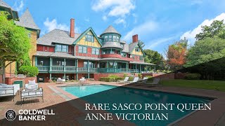 Rare Sasco Point Queen Anne Victorian [upl. by Nnaeirelav436]