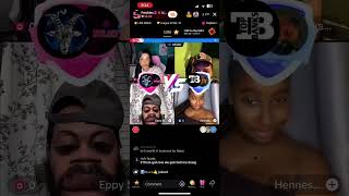 Top Banks vs Freckles Relationship problems on TikTok Live [upl. by Osmund]