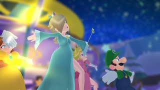 mmd Love Timer  rosalina daisy peach luigi and waluigi [upl. by Birdt561]