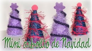 ARBOLITO HECHO CON ROLLITOS DE CARTÓN LITTLE CHRISTMAS TREE [upl. by Erik691]