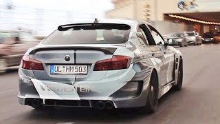 Hamann BMW M5 F10 FULL THROTTLE Accelerations and Sound [upl. by Aubrette271]