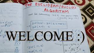 Euclidean Euclids algorithm in Cryptography and network security [upl. by Ijar]