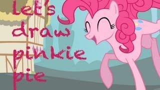 Lets Draw Pinkie Pie [upl. by Rakia]