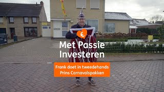 Frank doet in tweedehands carnavalspakken  Met Passie Investeren 1  Seizoen 2  ING [upl. by Nynahs720]