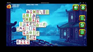 Mahjong Classic Chinese HTML5 Game  Classic Puzzle Longplay [upl. by Greenburg693]