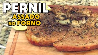 Como Fazer Pernil Assado no Forno  Tv Receitas [upl. by Orpah644]