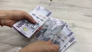 OMG Perfect Sounds of Money  New Banknotes of Kyrgyzstan [upl. by Nivahb]