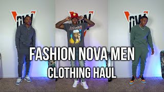 Fashion Nova Mens Clothing TryOn Haul  Newest SpringSummer Collection [upl. by Oicnoel]