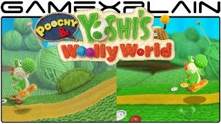 Yoshis Woolly World HeadtoHead Comparison Wii U vs 3DS [upl. by Shanahan248]