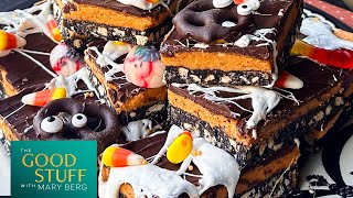 Anna Olsons Halloween Nanaimo Bars  The Good Stuff with Mary Berg [upl. by Trout113]