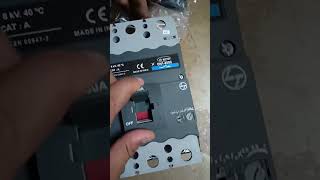 New 250 Amp MCCB Unboxing [upl. by Aerdnaz927]