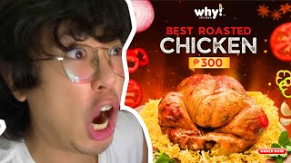 PHP 300 Why Chicken Review  Biryani Rice amp Roasted Chicken Taste Test [upl. by Anilorak]