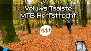 Herfst op de Veluwe 🍁🍂  Veluws Taaiste MTB Herfsttocht 💯 km [upl. by Marjy418]