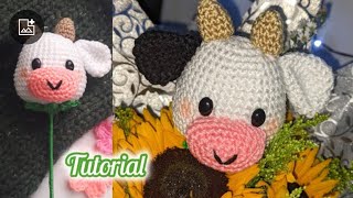 Vaquita tejida a Crochet Tutorial Paso a Paso [upl. by Aspia]