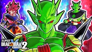 PICCOLOS NEW ANCIENT FORM Dragon Ball Xenoverse 2 Ancient Namek God Piccolo Gameplay ALL CUSTOM [upl. by Zoldi]