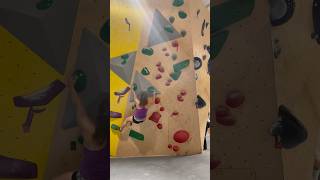 climbing rocks indooindoors rockclimbing v3 bouldering [upl. by Hamrnand618]