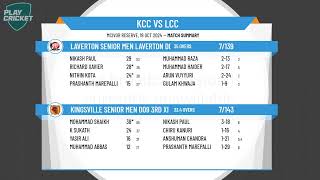 Kingsville Senior Men D09 3rd XI v Laverton Senior Men Laverton D09 White [upl. by Elsy]